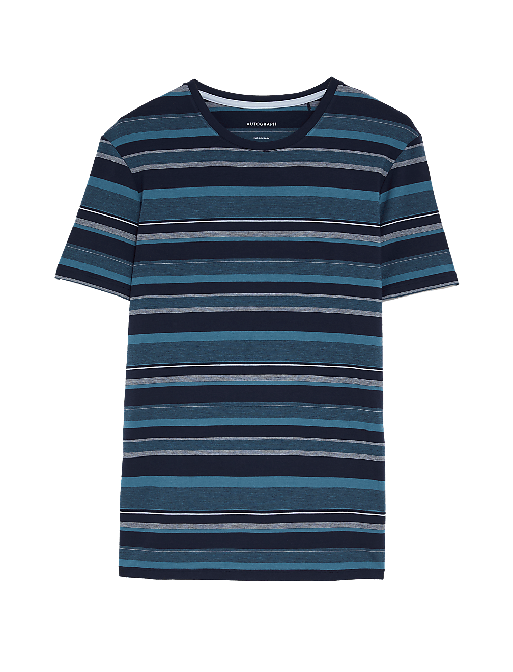 Premium Cotton Blend Striped Vest