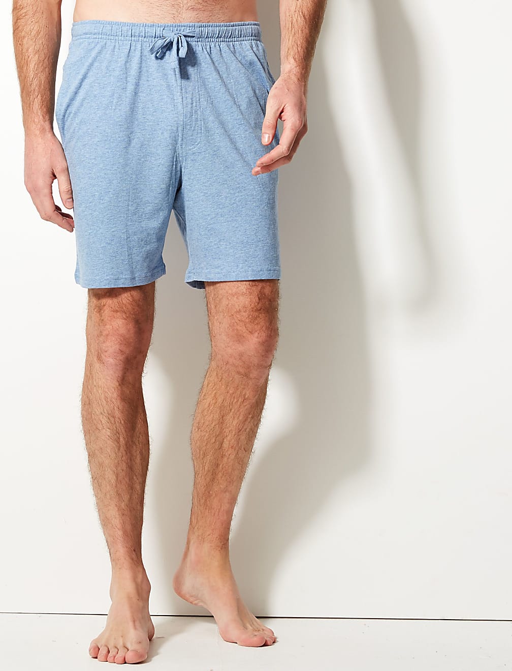2 Pack Pure Cotton Jersey Pyjama Shorts