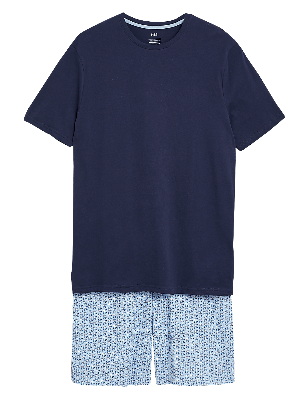 Pure Cotton Swallow Print Pyjama Set