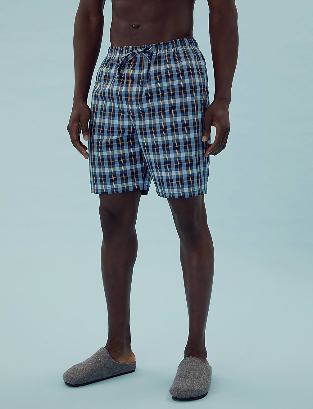 Pure Cotton Checked Pyjama Set