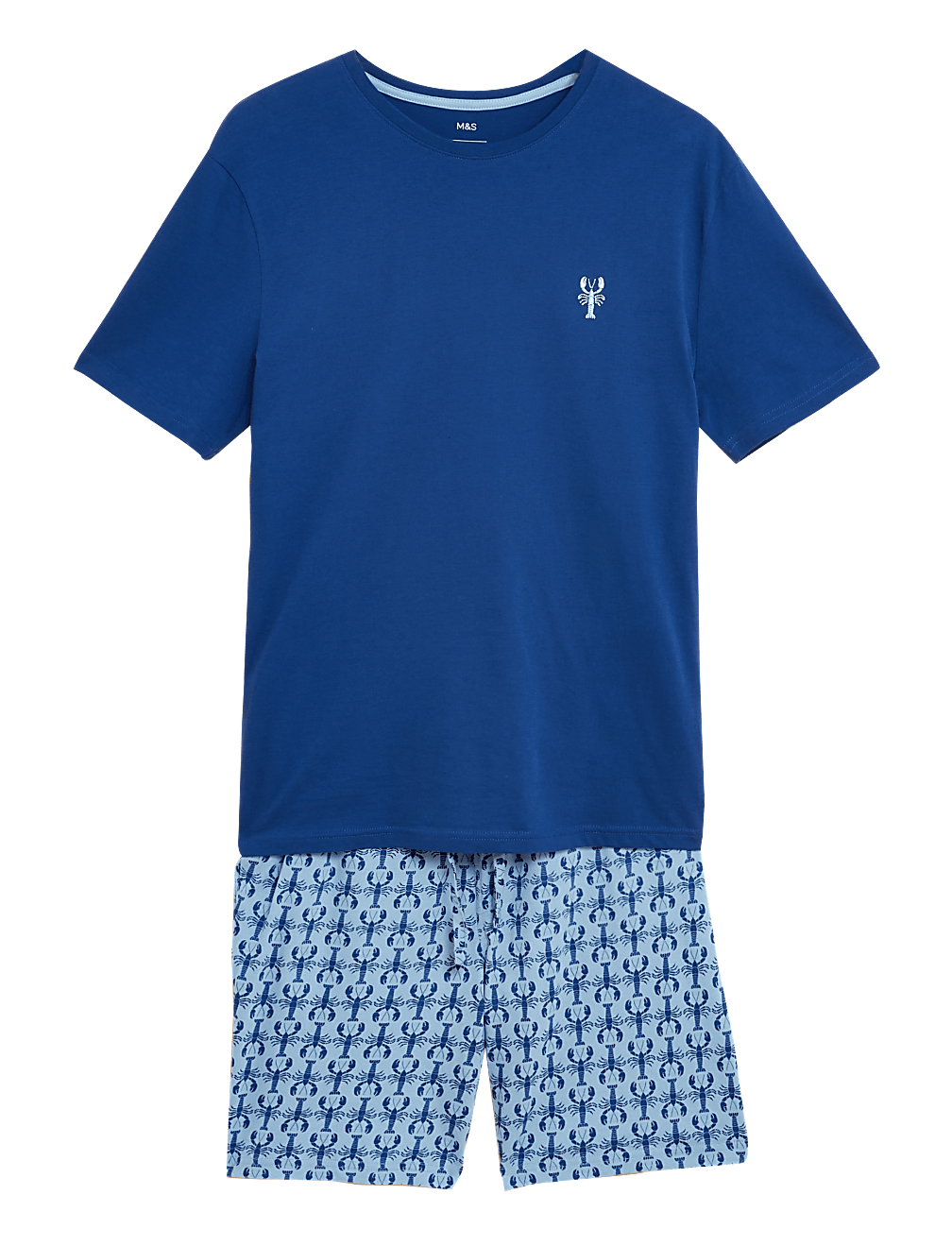 Pure Cotton Lobster Print Pyjama Set