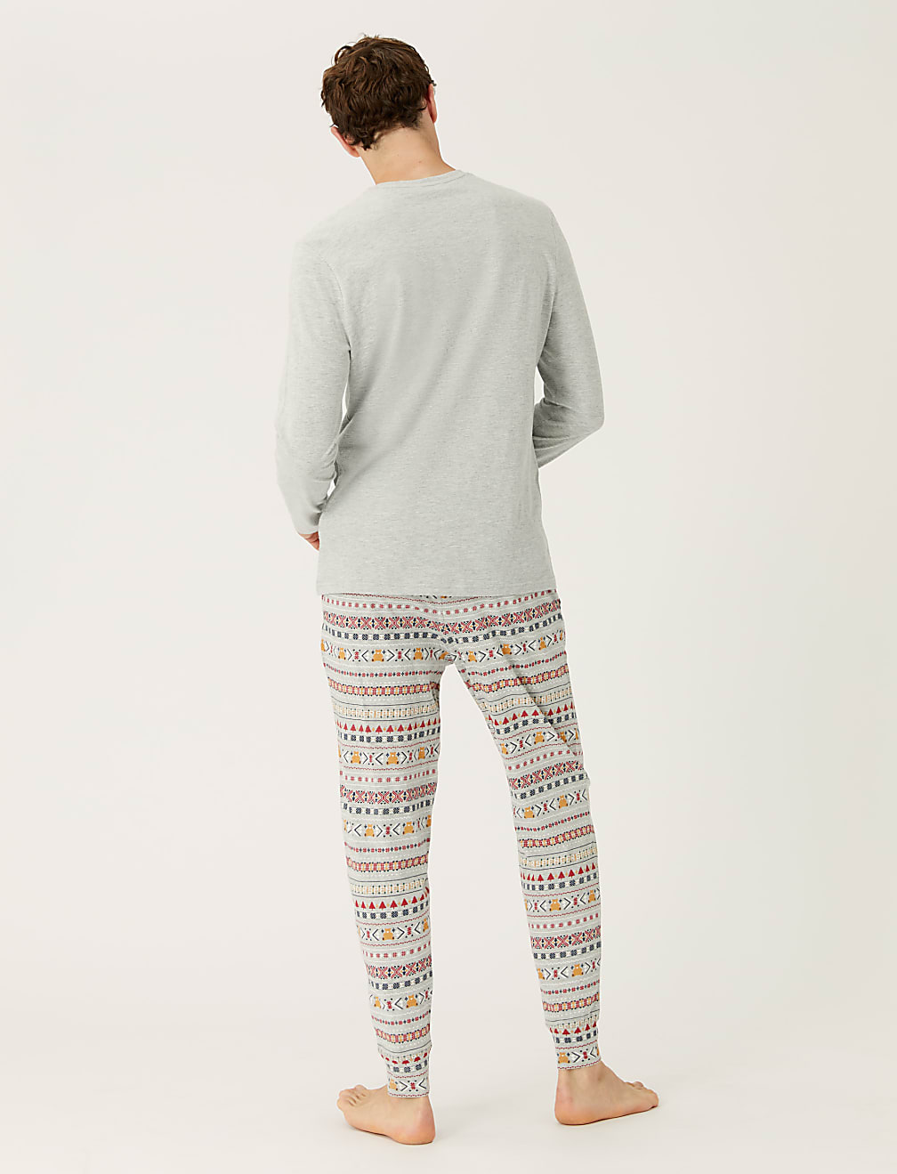 Men's Spencer Bear Family Christmas Pyjama Set