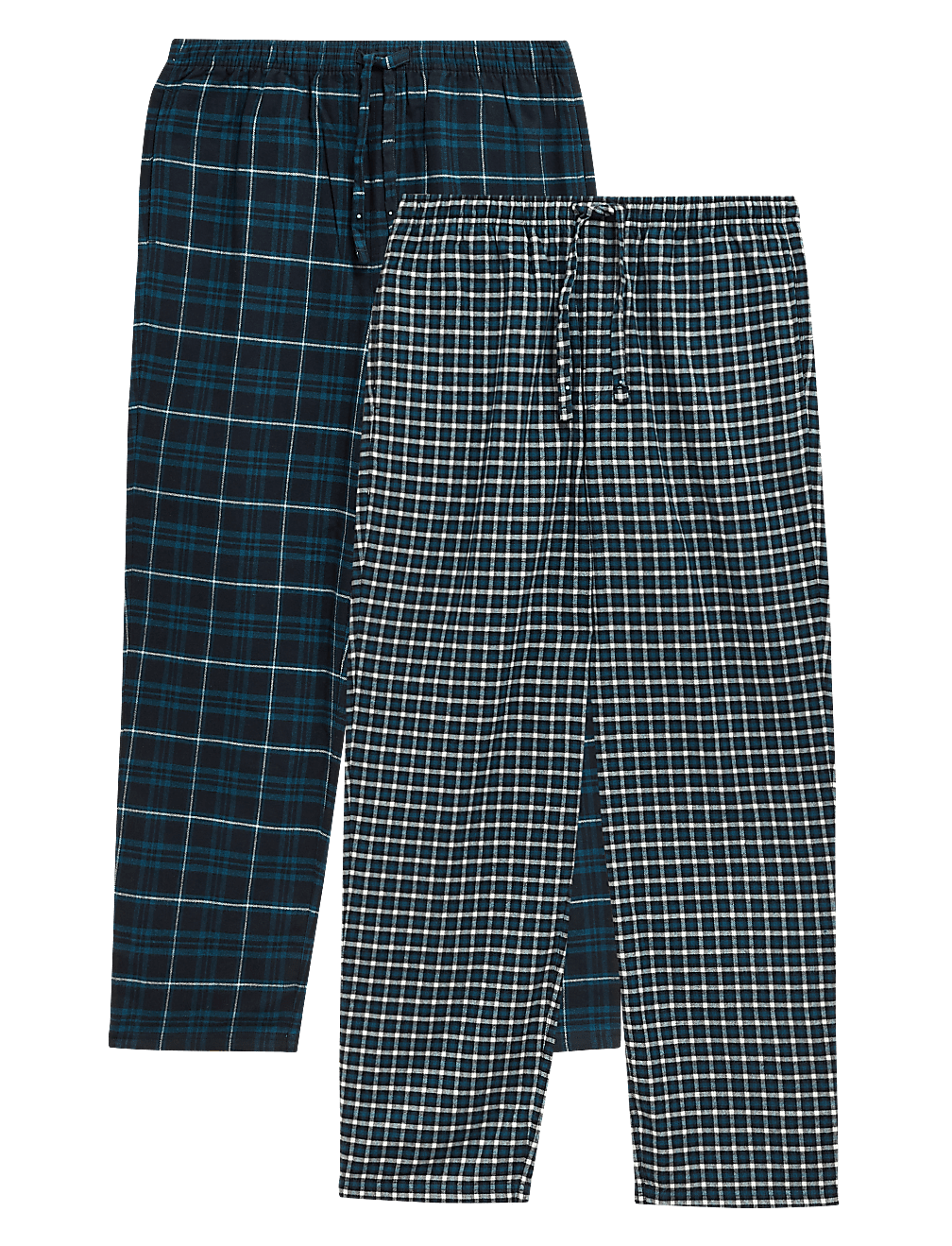 Pure Cotton Checked Regular Fit Pyjama