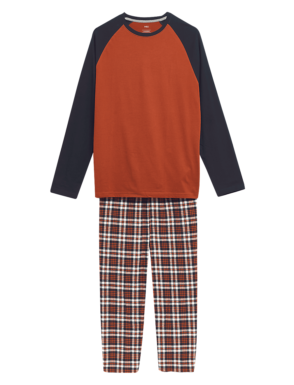 Pure Cotton Round Neck Pyjama Set