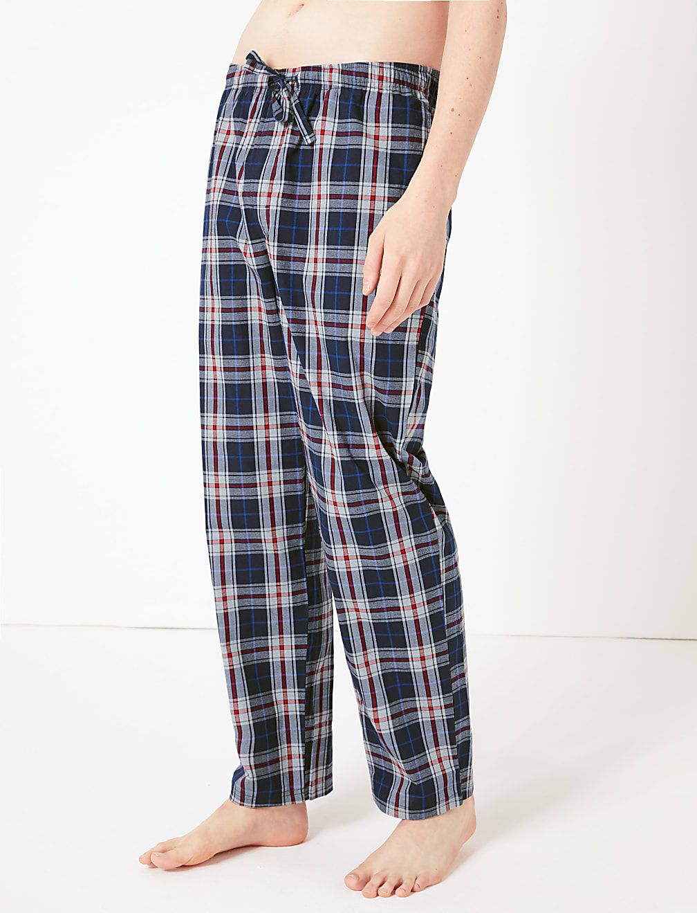 Pure Cotton Checked Pyjama Set