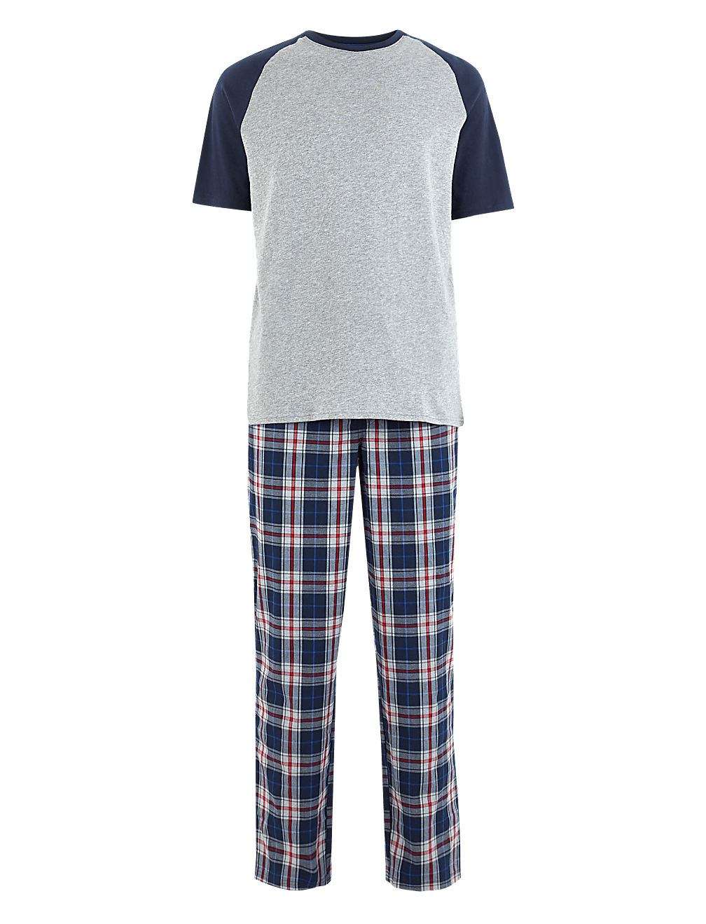Pure Cotton Checked Pyjama Set