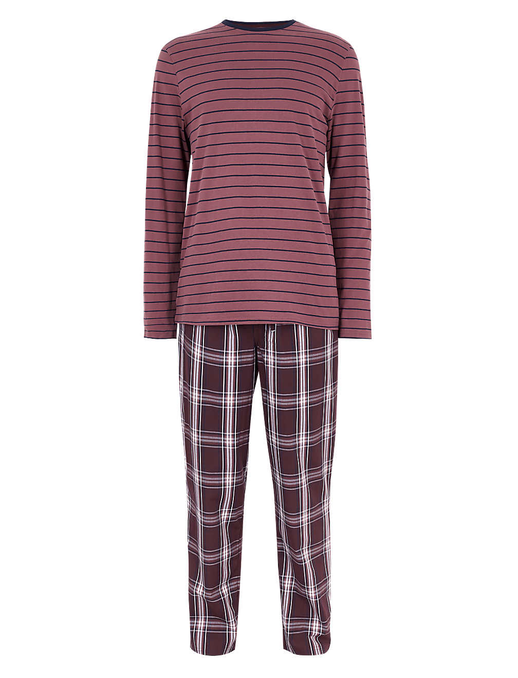 Pure Cotton Checked Pyjama Set