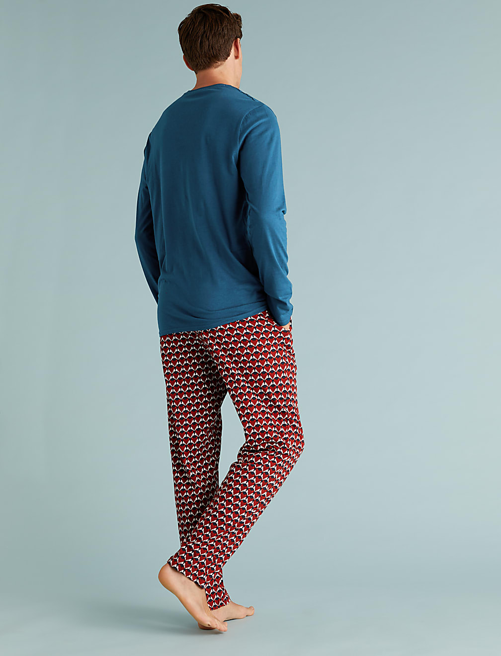 Pure Cotton Printed Pyjama Set
