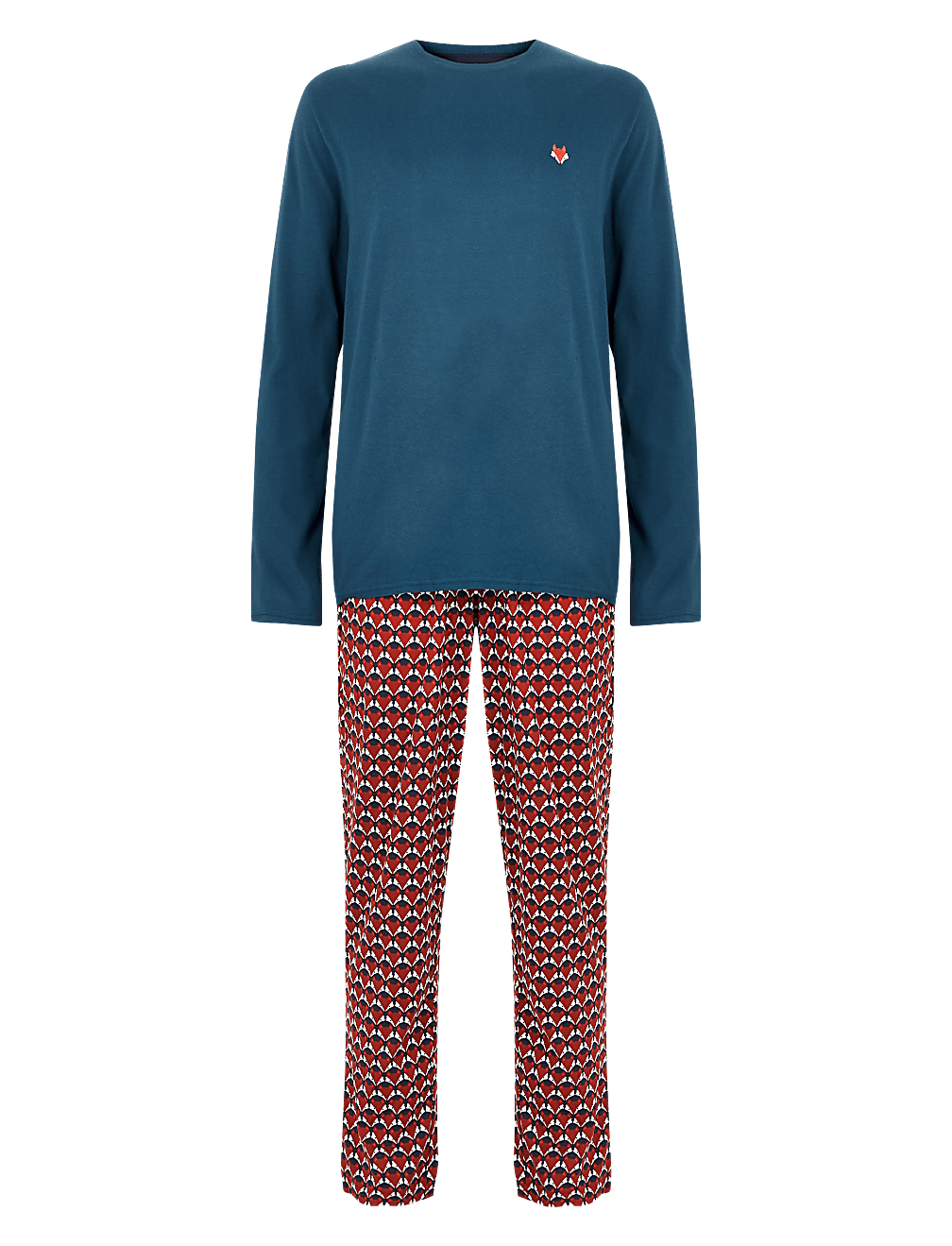 Pure Cotton Printed Pyjama Set