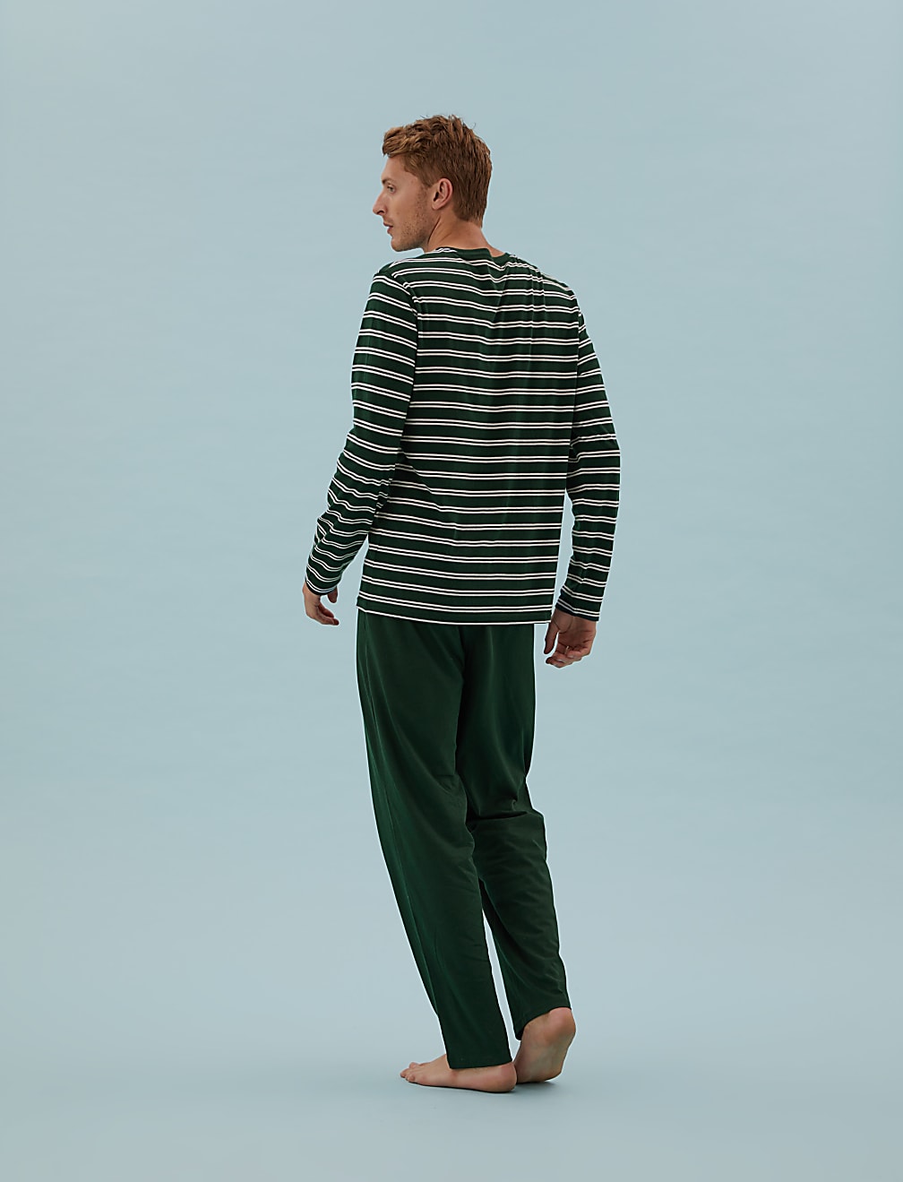 Pure Cotton Striped Pyjama Set