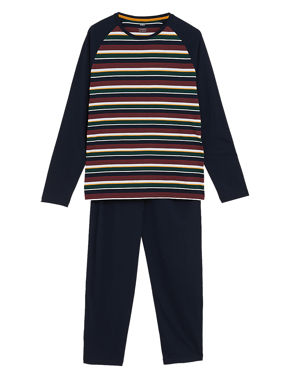 Pure Cotton Striped Pyjama Set