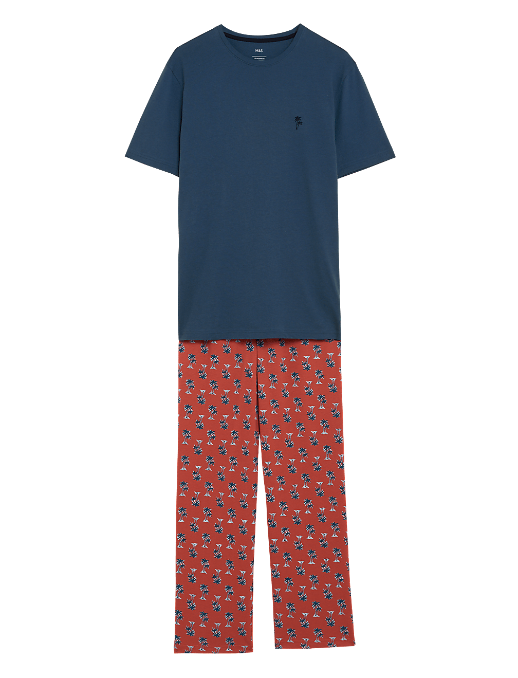 Pure Cotton Printed Pyjama Set