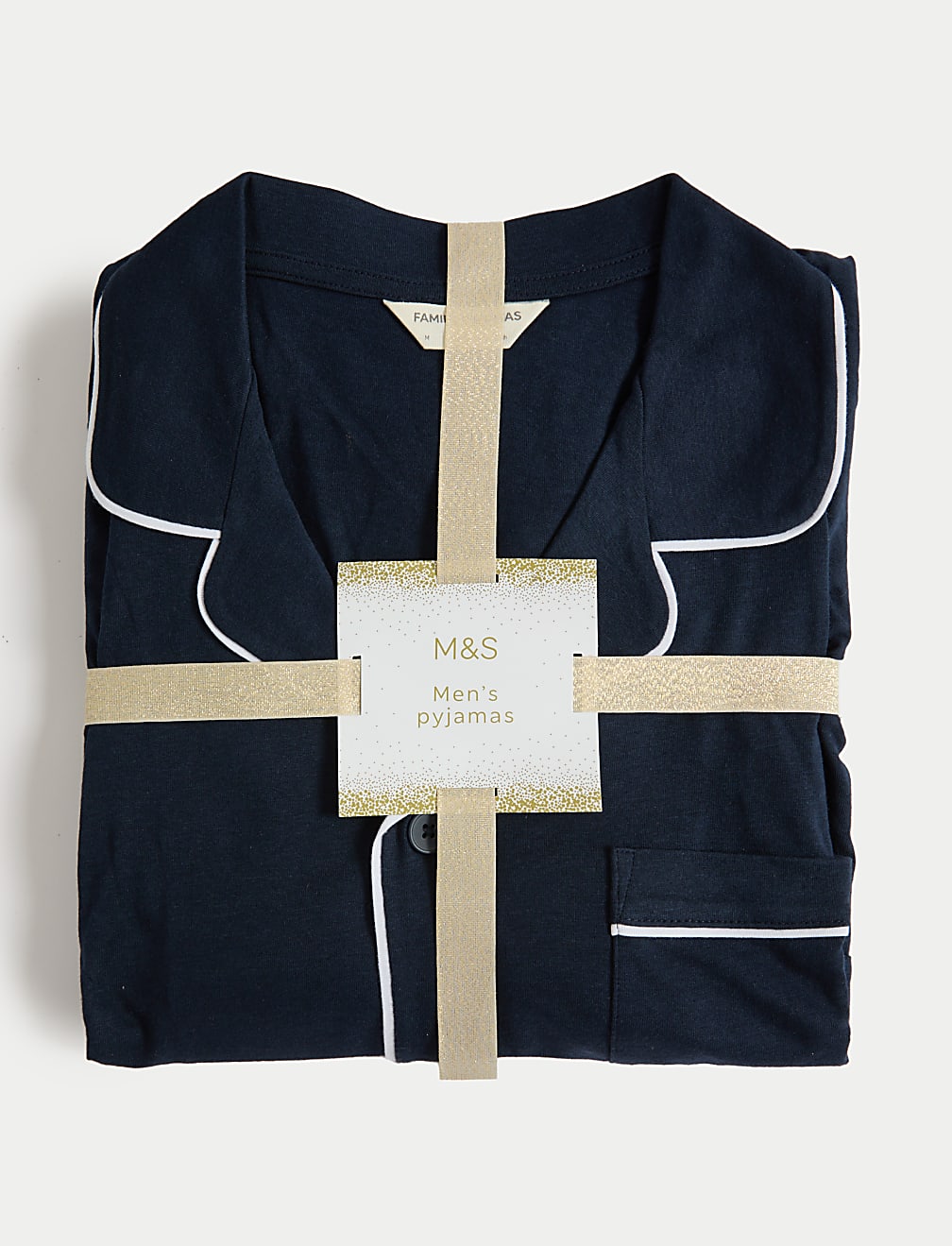 Men's Piping Family Christmas Pyjamas