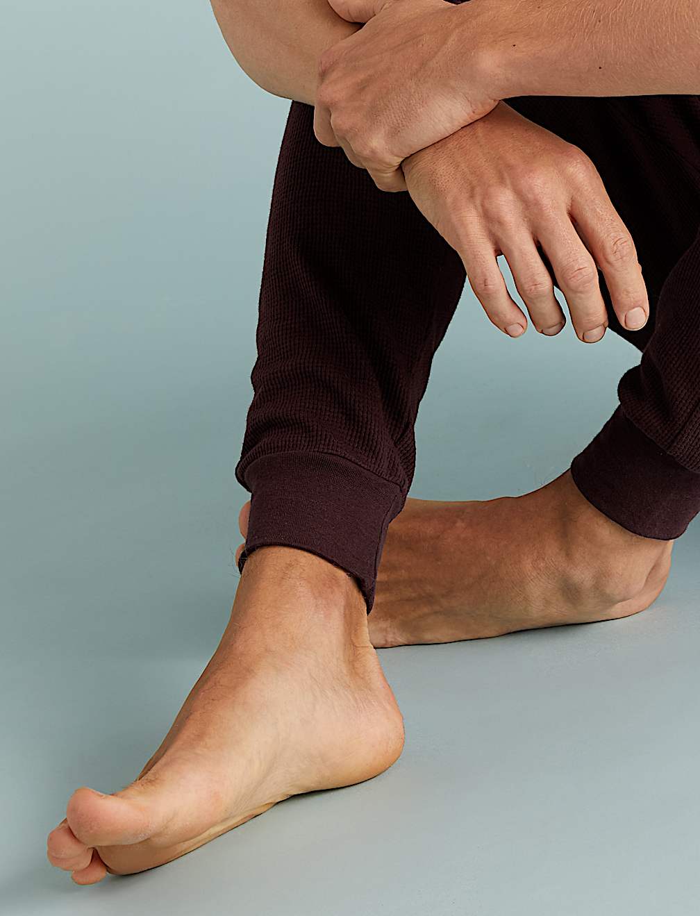 Cotton Supersoft Waffle Loungewear Bottoms