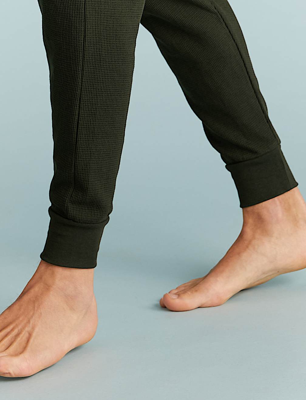 Cotton Supersoft Waffle Loungewear Bottoms