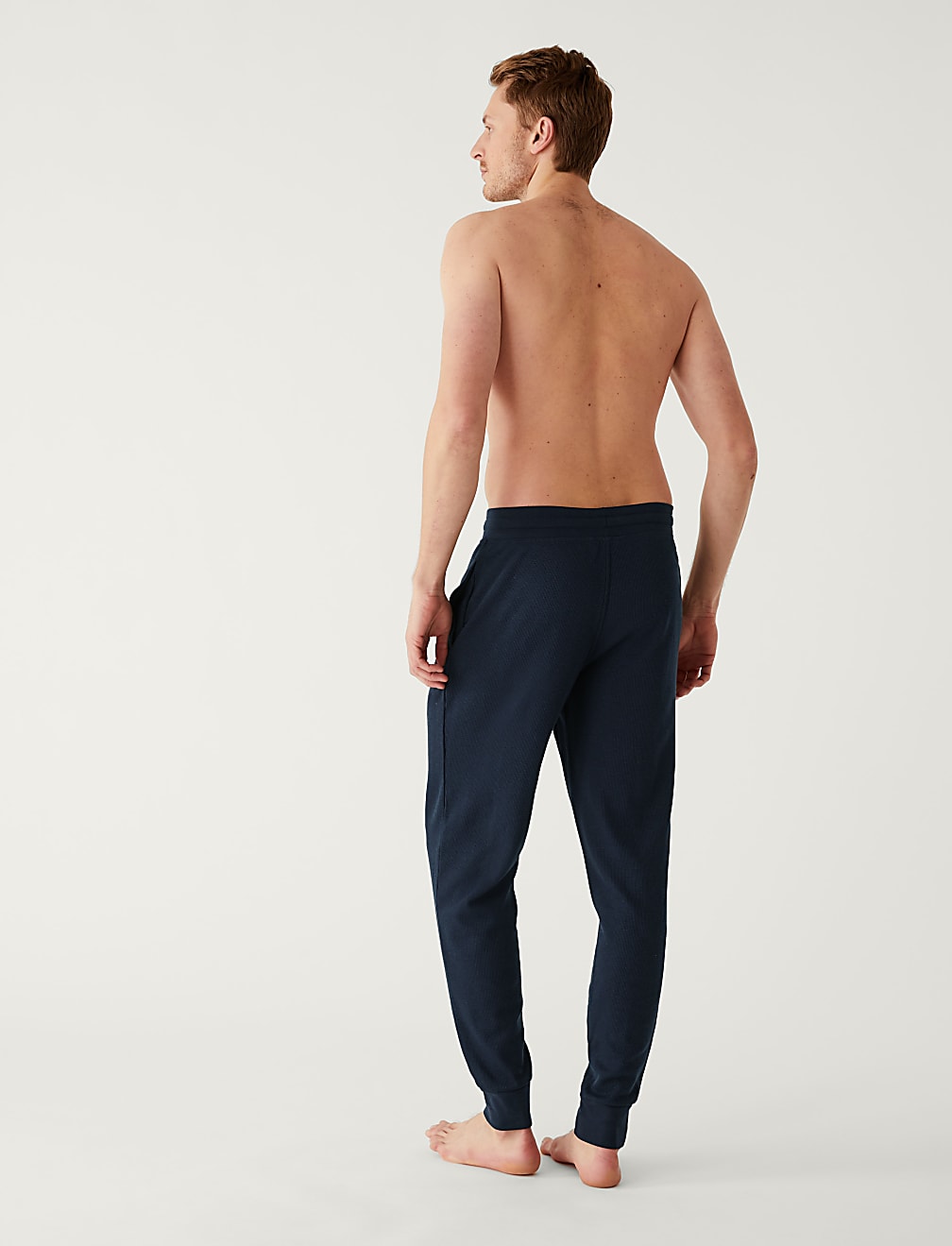 Cotton Supersoft Waffle Loungewear Bottoms
