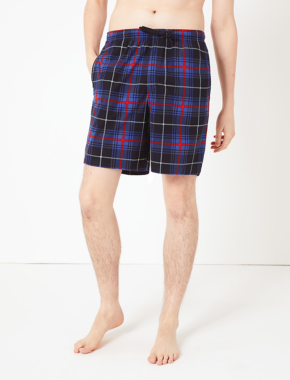Supersoft Checked Pyjama Shorts