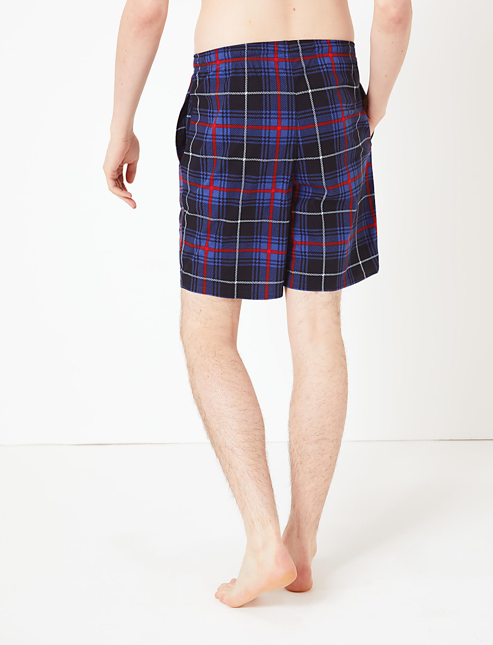 Supersoft Checked Pyjama Shorts