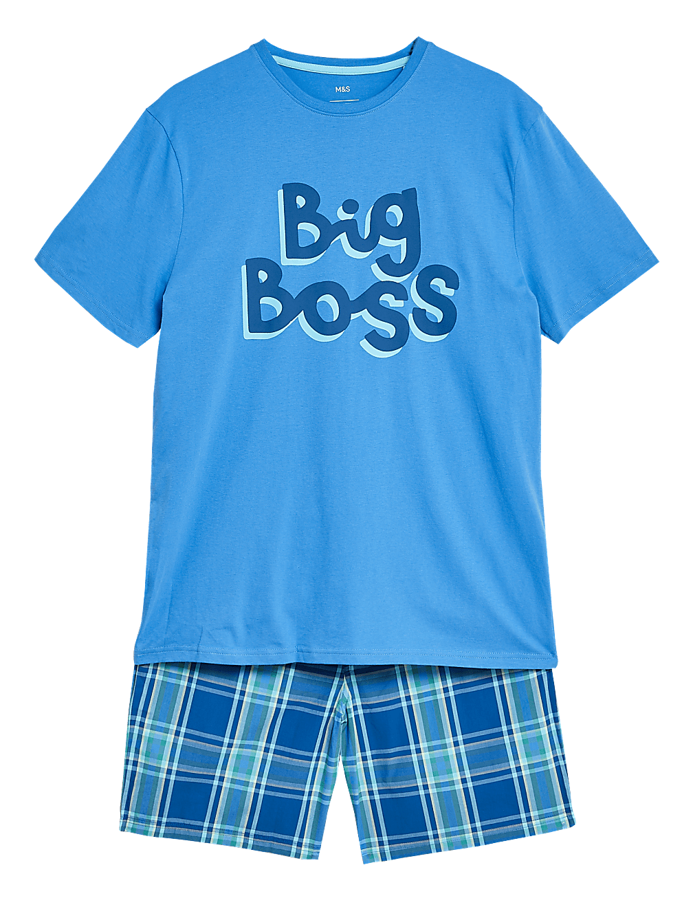 Pure Cotton Big Boss Graphic Pyjama Set