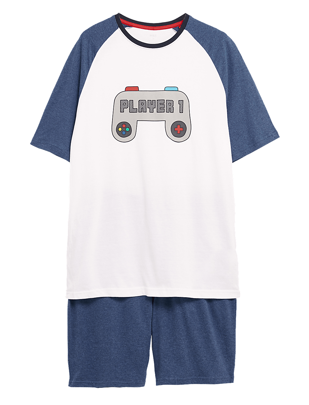 Pure Cotton Player 1 Print Pyjama Set