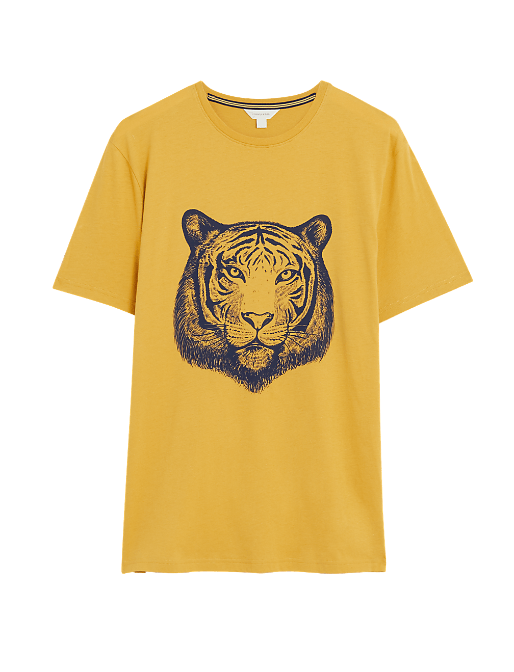 Pure Cotton Tiger Graphic Loungewear Top