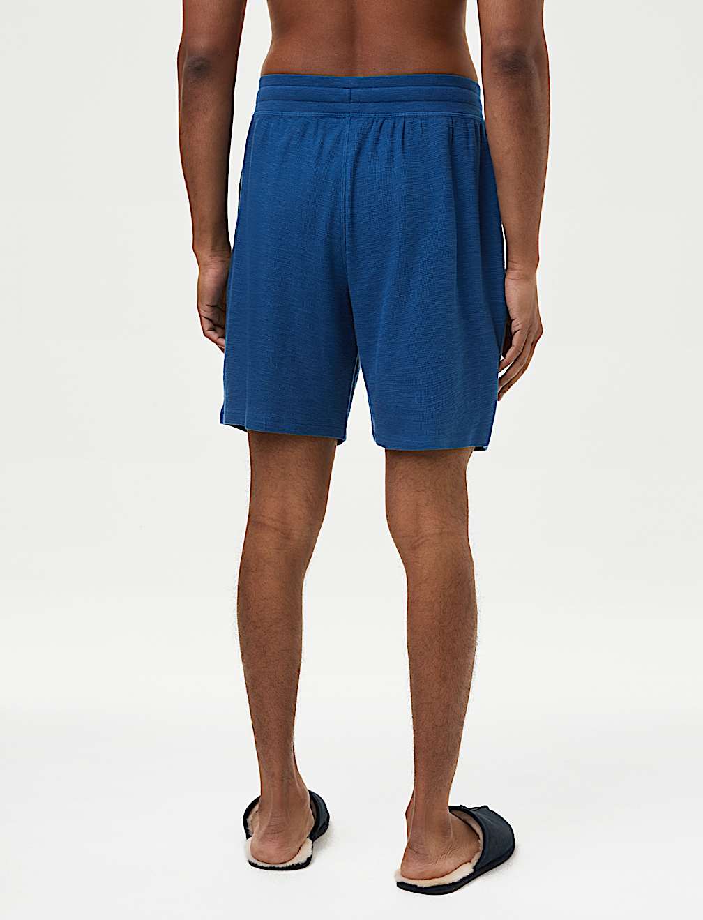 Pure Cotton Waffle Loungewear Shorts