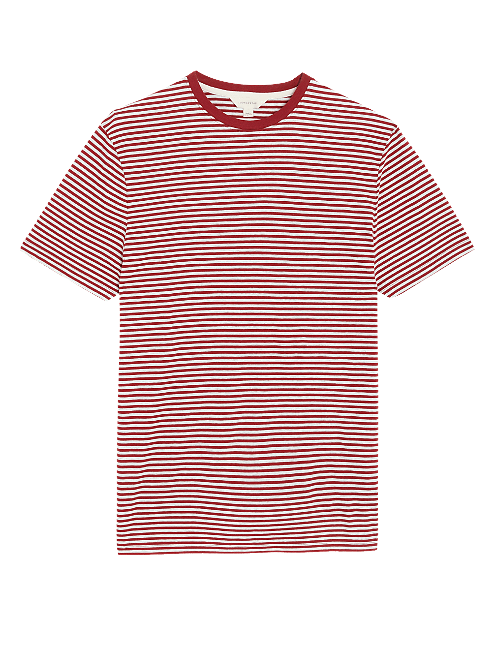 Pure Cotton Striped Loungewear Top