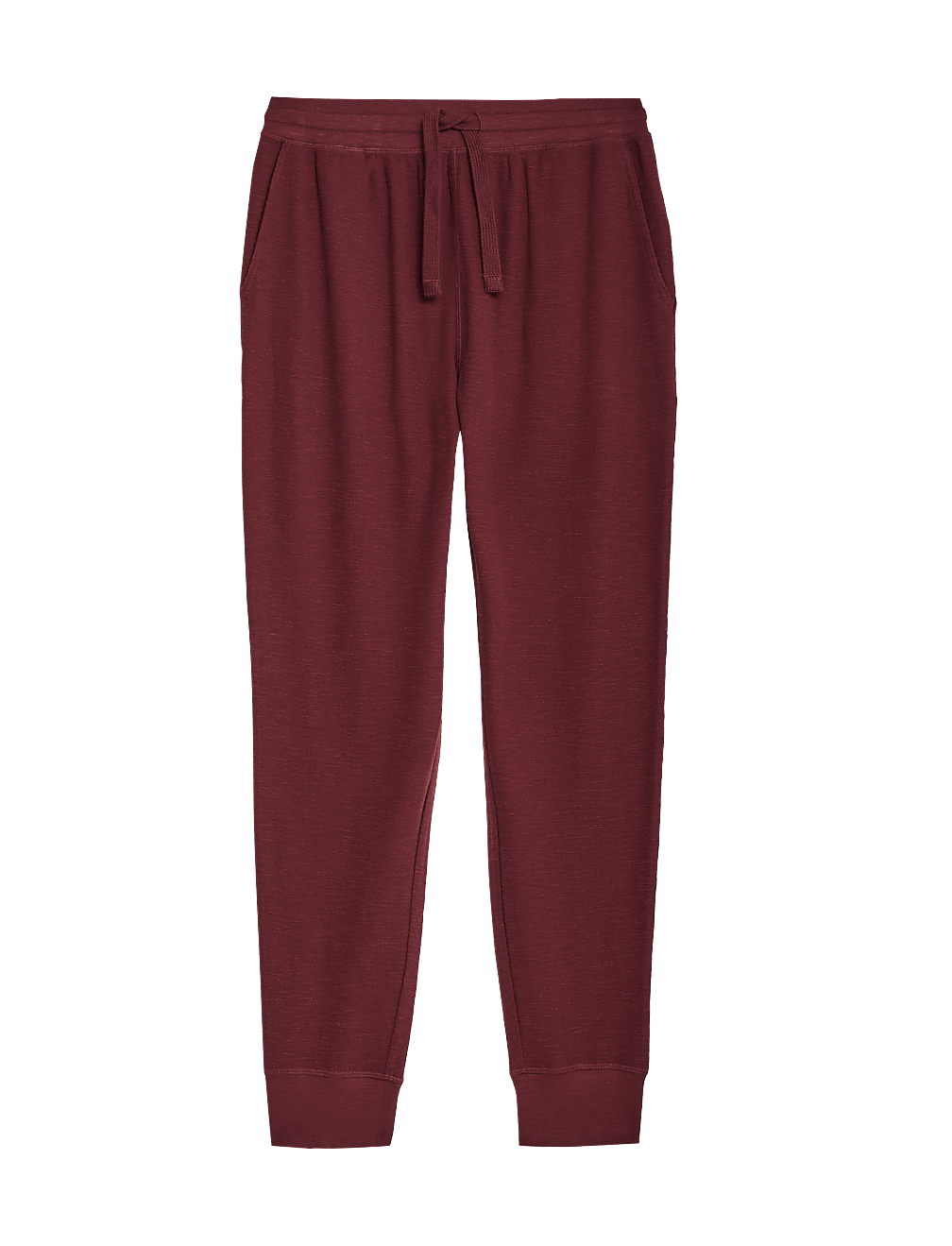 Pure Cotton Waffle Jogger Bottoms