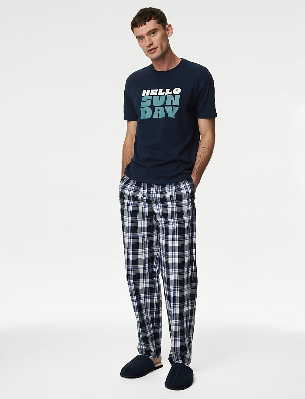 Pure Cotton Hello Sunday Loungewear Top