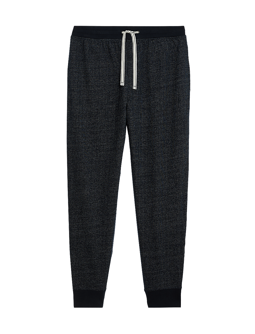 Pure Cotton Textured Joggers