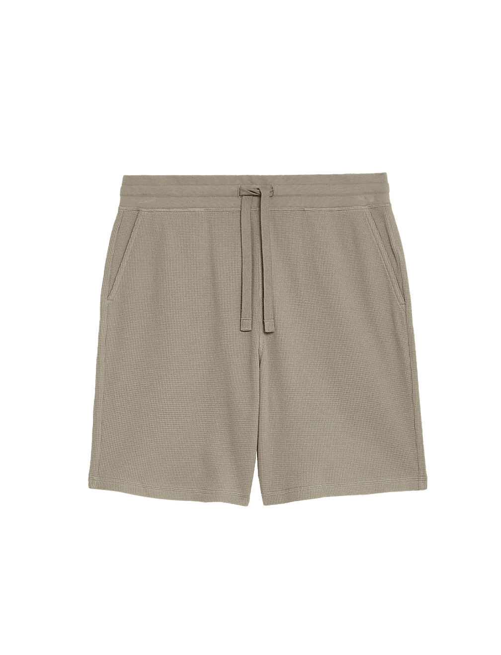 Pure Cotton Waffle Loungewear Shorts