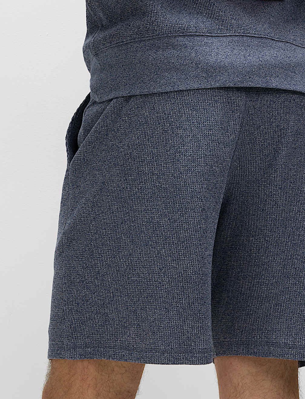 Pure Cotton Waffle Loungewear Shorts