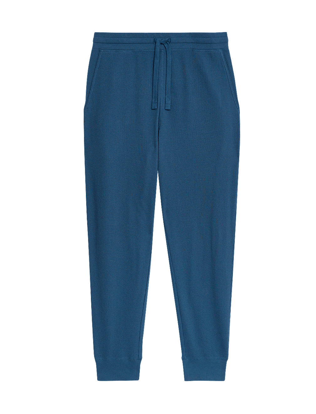 Pure Cotton Waffle Loungewear Bottoms