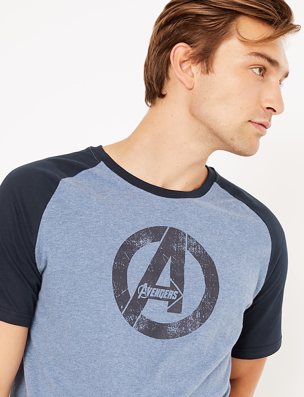 Cotton Marvel Avengers™ Logo Pyjama Set