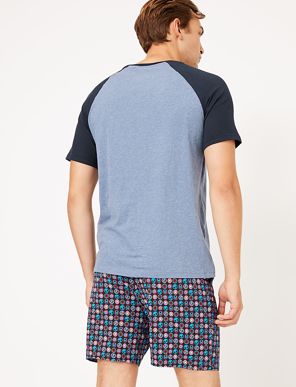 Cotton Marvel Avengers™ Logo Pyjama Set