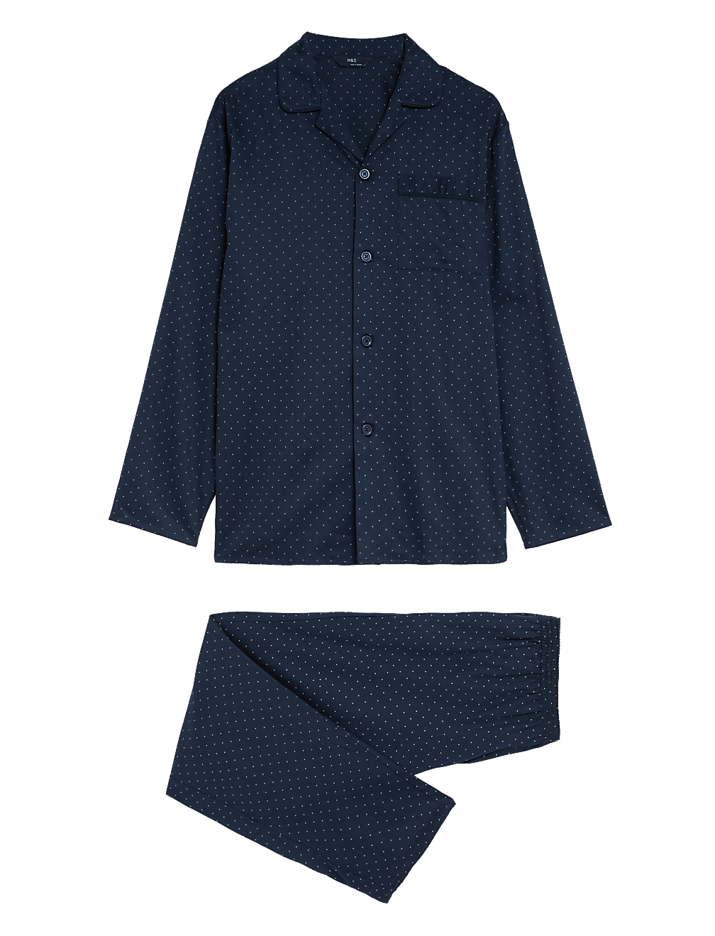 Pure Cotton Polka Dot Pyjama Set