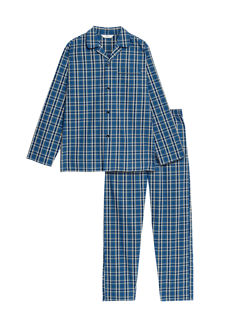 Pure Cotton Checked Pyjama Set