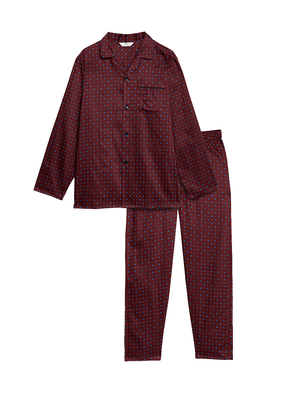 Pure Cotton Printed Pyjama Set