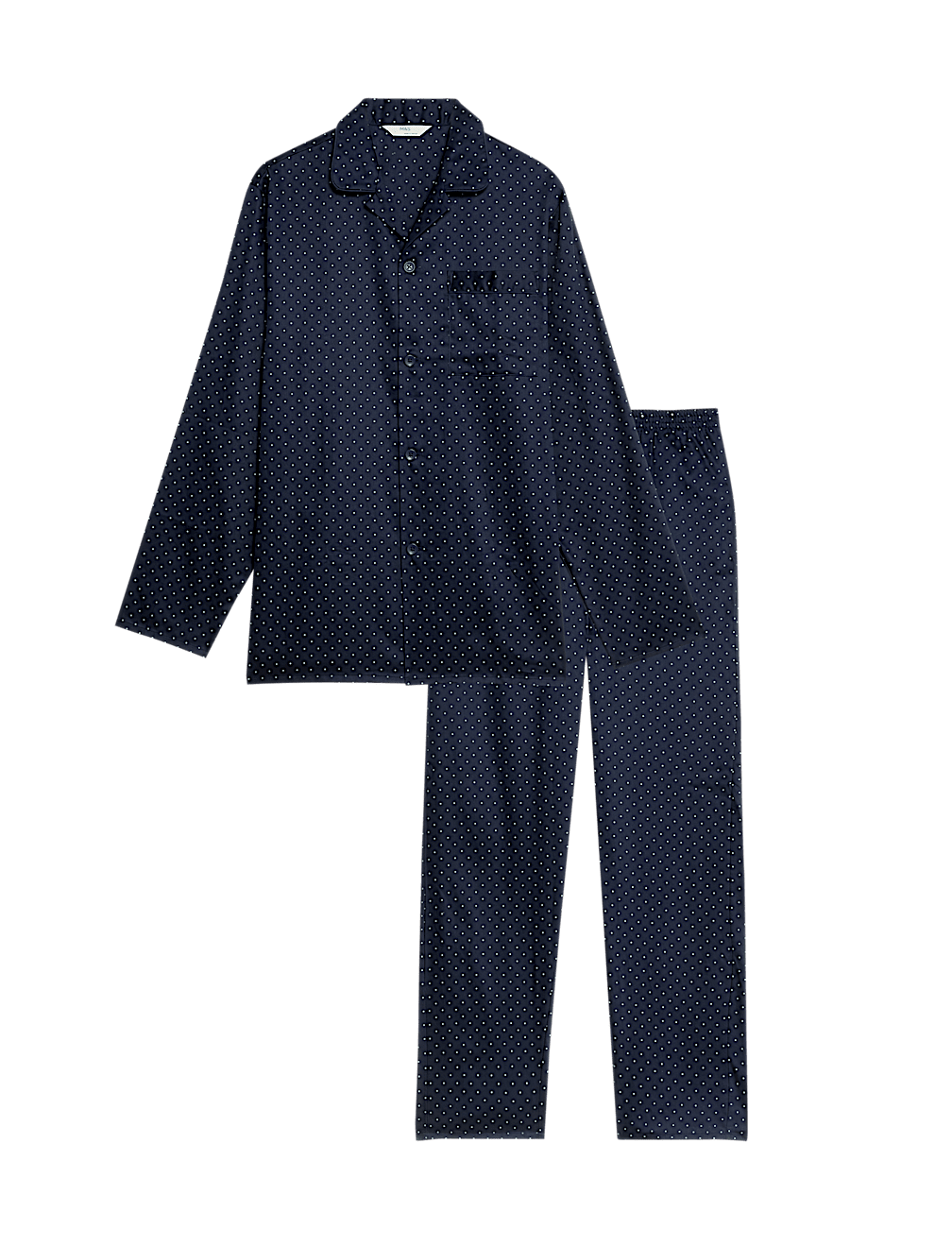 Pure Cotton Polka Dot Pyjama Set