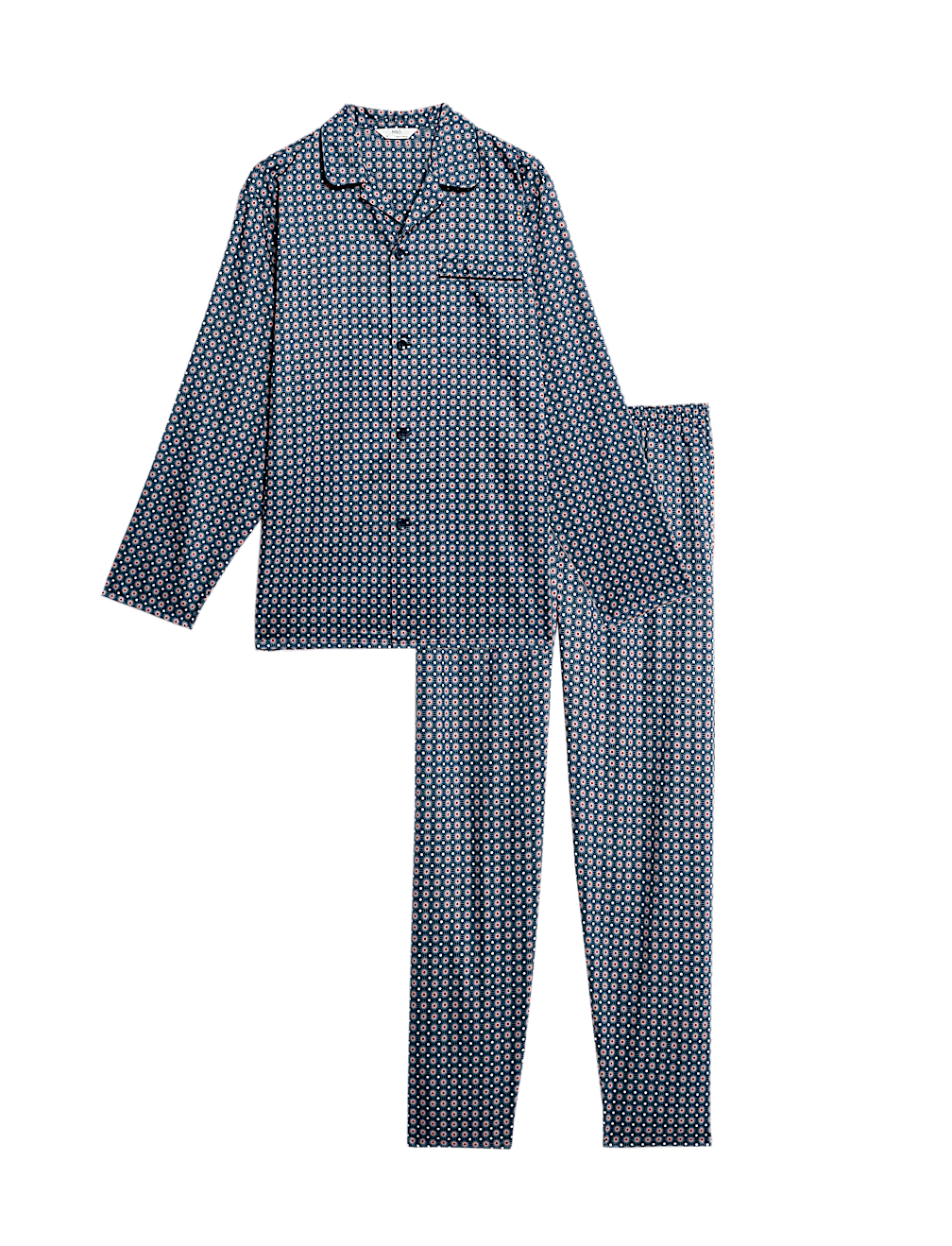 Pure Cotton Mosaic Pyjama Set