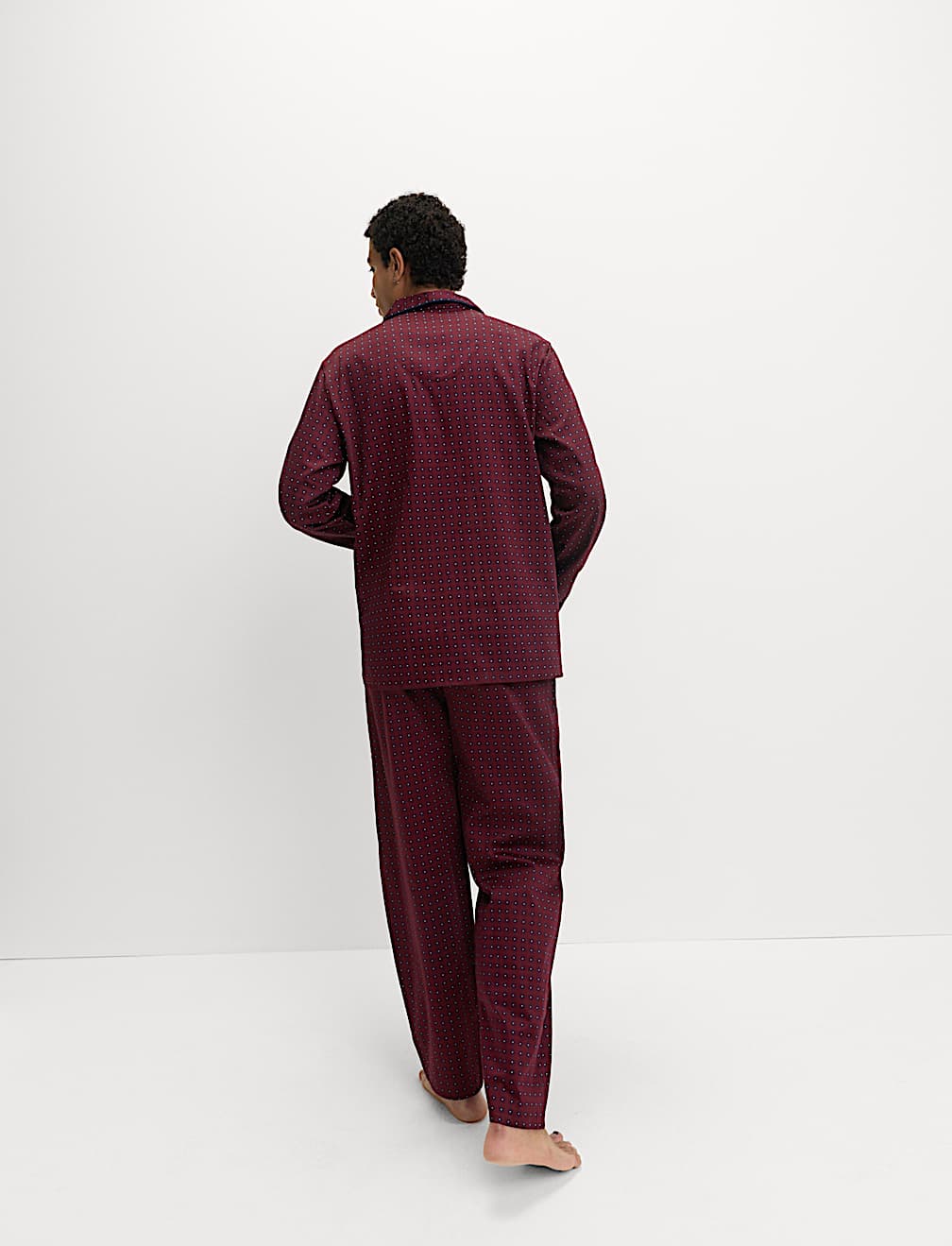 Pure Cotton Foulard Print Pyjama Set