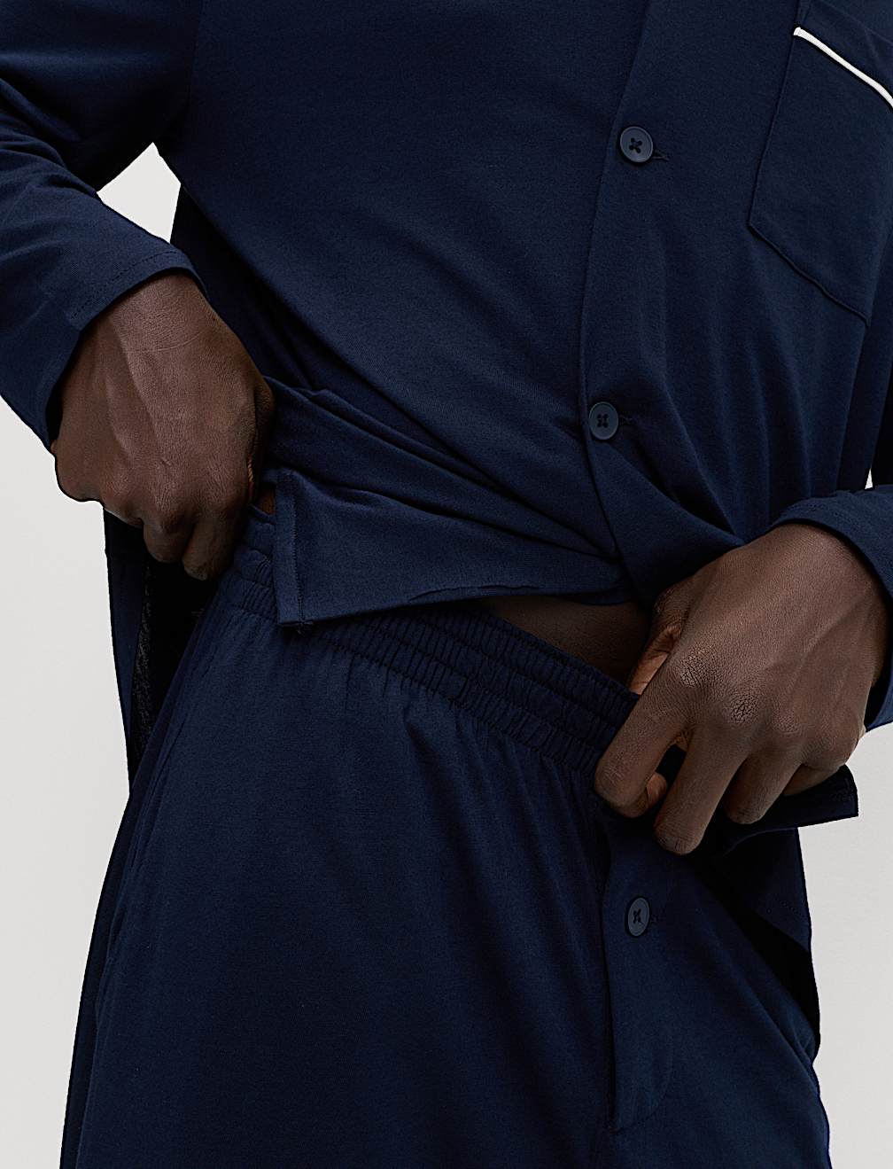 Cotton Modal Blend Pyjama Set