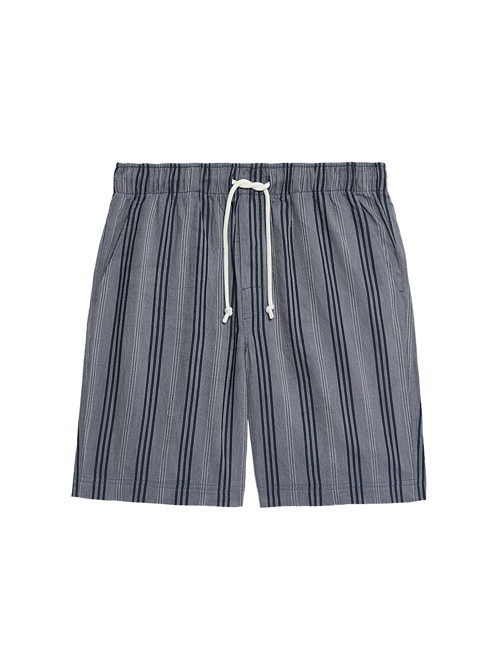 Pure Cotton Striped Loungewear Shorts