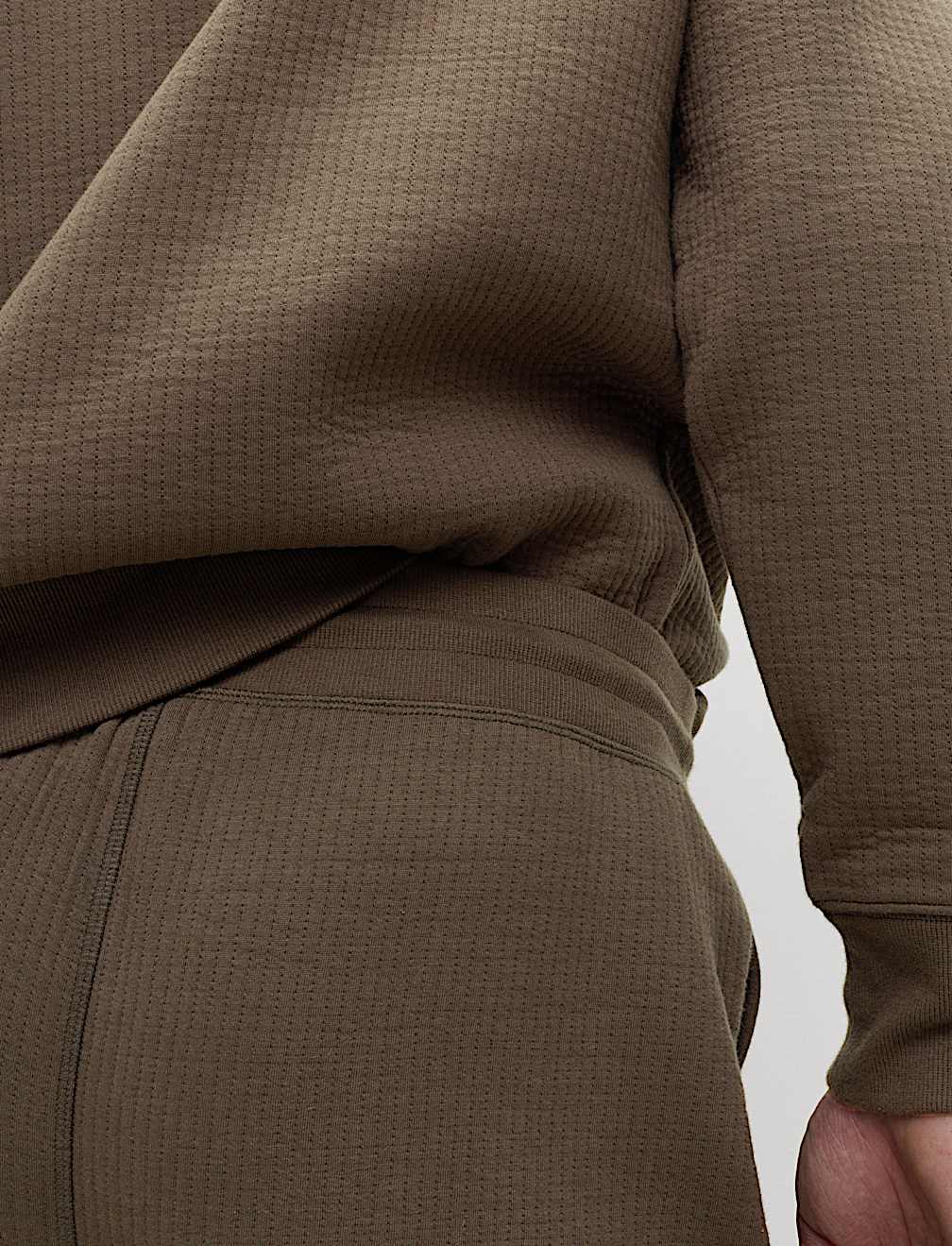 Cotton Rich Quilted Ribbed Joggers