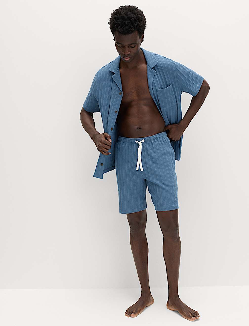 Cotton Rich Jersey Loungewear Shorts