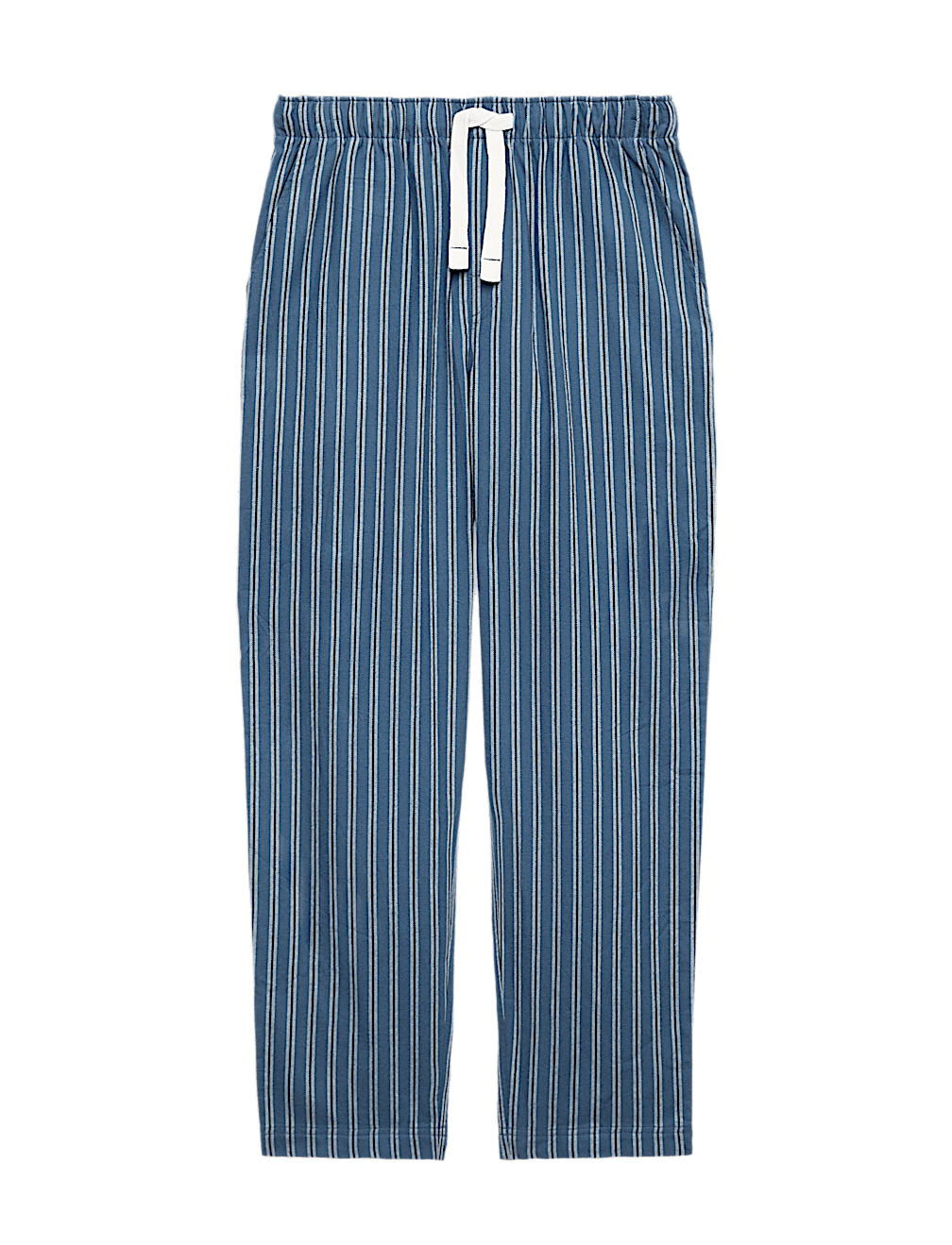 Pure Cotton Striped Loungewear Bottoms