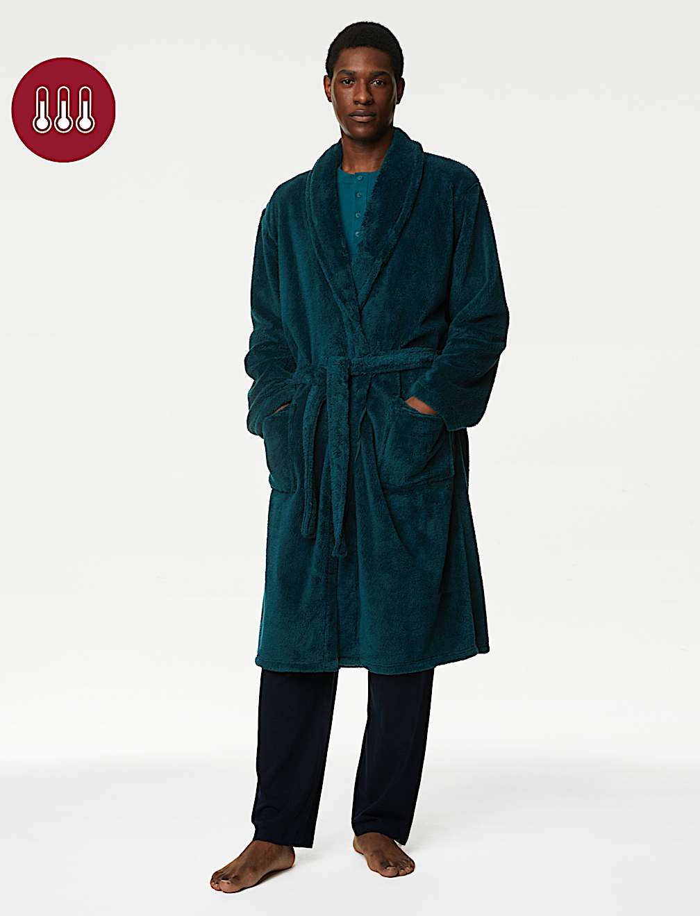 Fleece Supersoft Dressing Gown