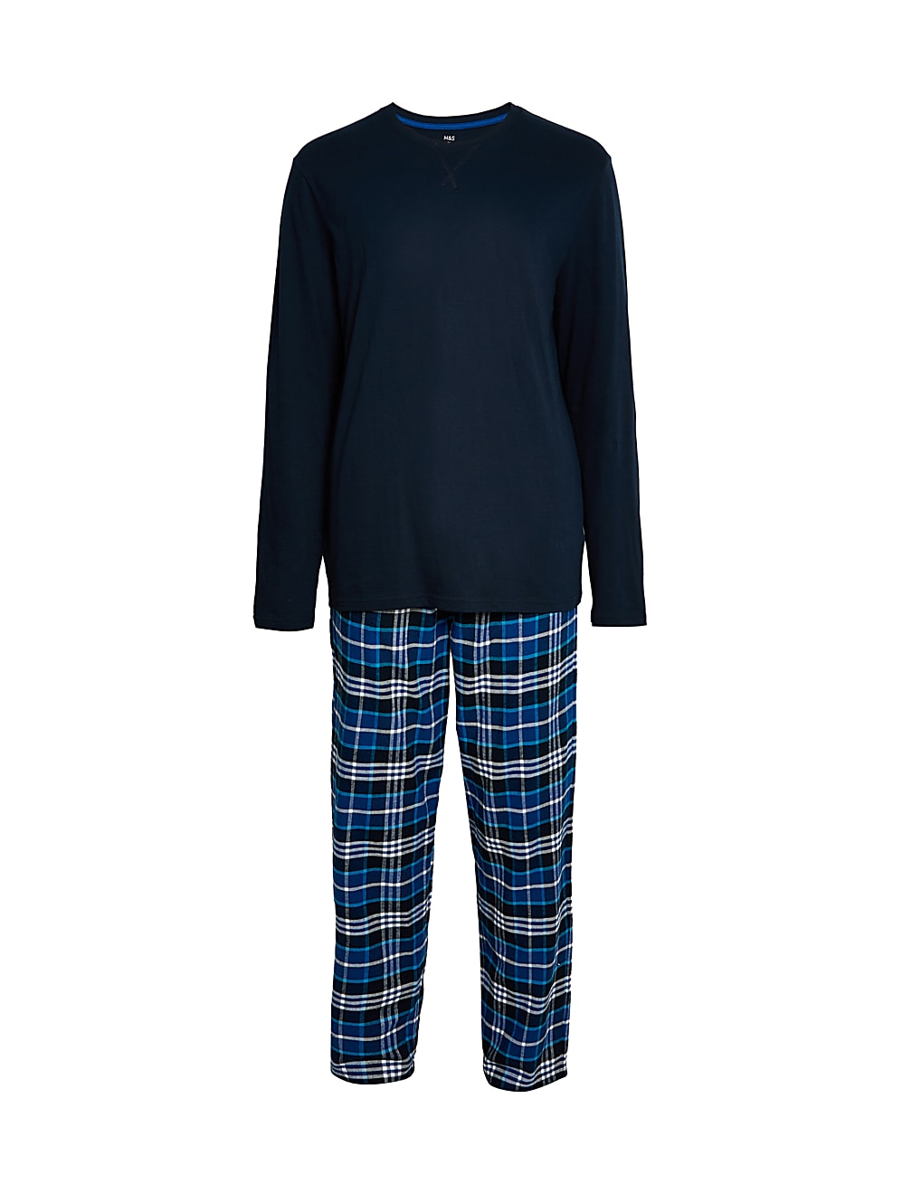 Brushed Cotton Checked Pyjama Set