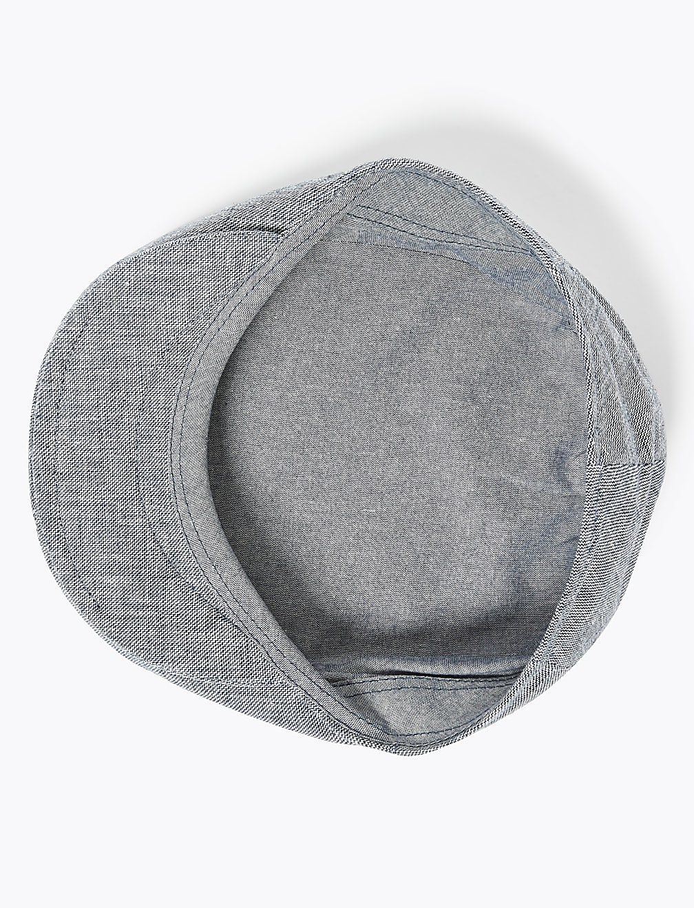 Linen Textured Flat Cap