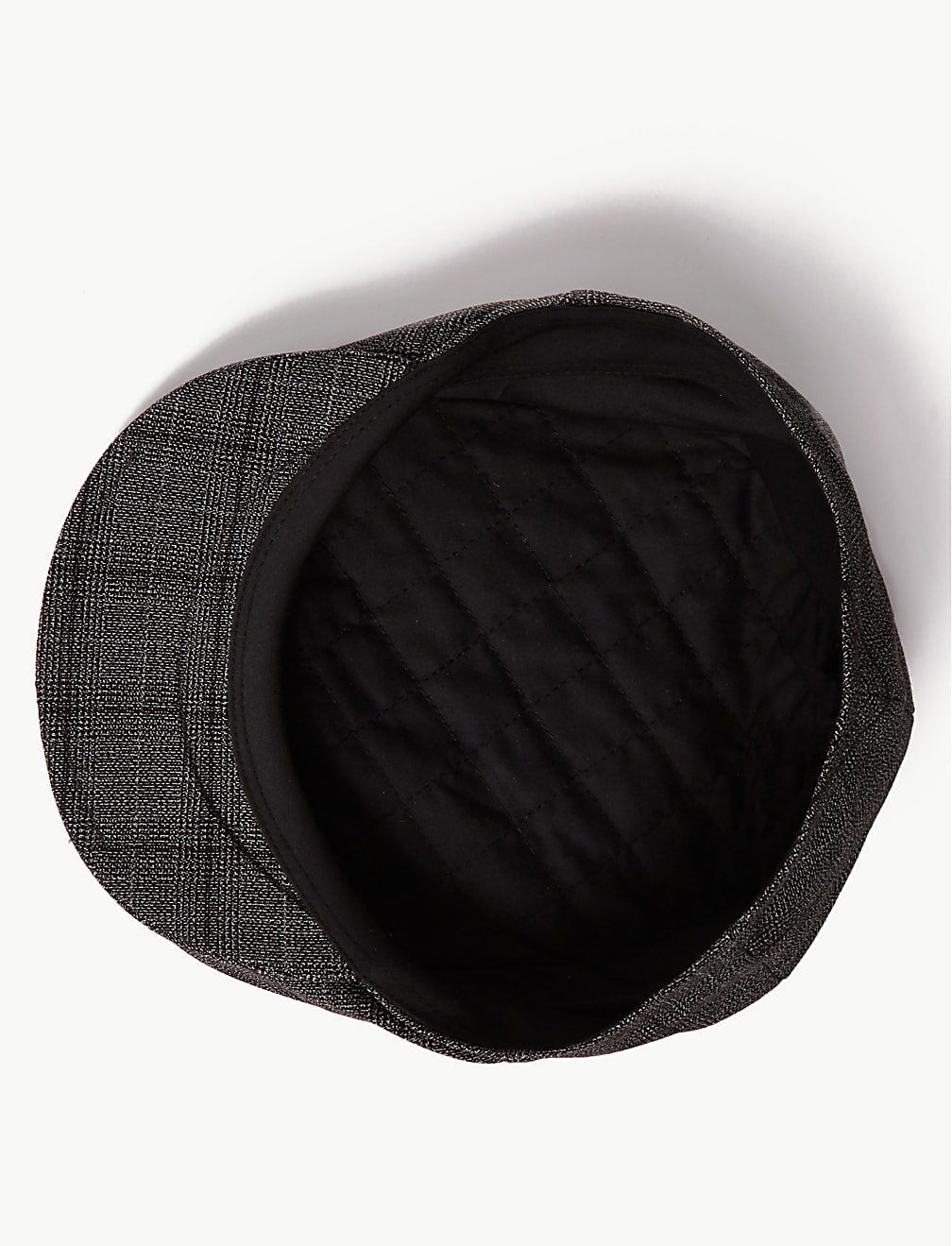 Checked Flat Cap